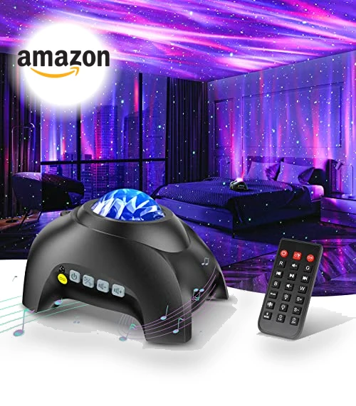 Aurora Projector with Light Effects and Bluetooth Speaker — Outdoor Light Projectors, HODANS