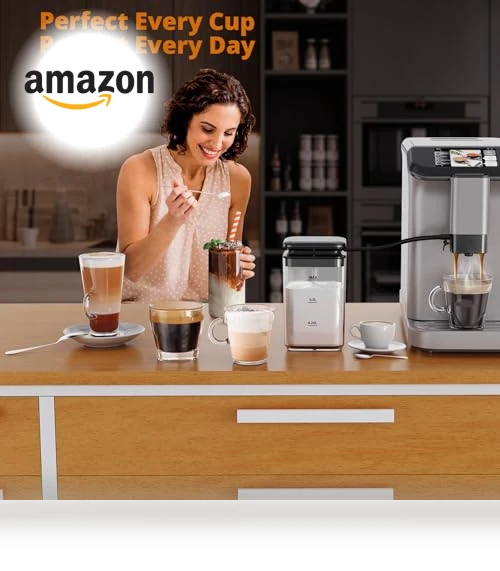 Automatic Espresso Coffee Machine with Milk Frother — Coffee & Espresso Combos, dainslef