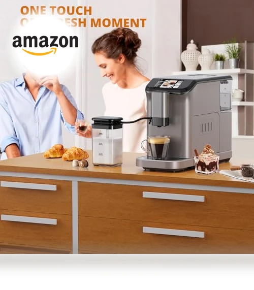 Automatic Espresso Coffee Machine with Milk Frother — Coffee & Espresso Combos, dainslef