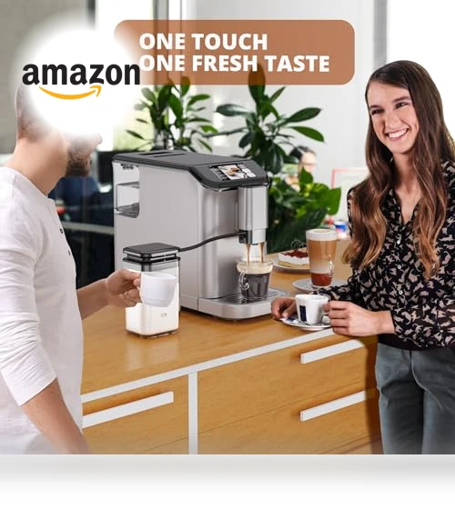 Automatic Espresso Coffee Machine with Milk Frother — Coffee & Espresso Combos, dainslef