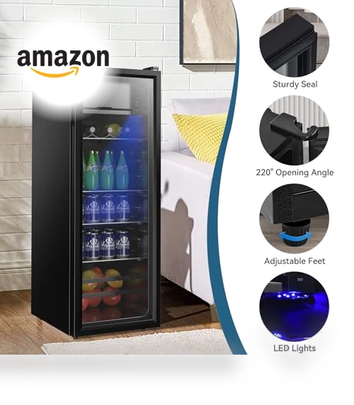 Beverage Refrigerator — Mini Fridges, DRIXNO