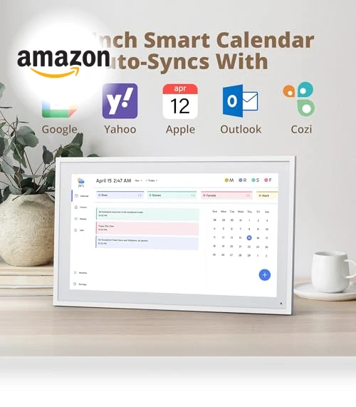 Digital Calendar Chore Chart — Digital Planners, Dragon Touch