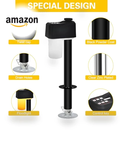 Electric Trailer Jack — Vehicle Lifts, Vovoir