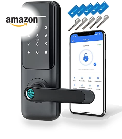 Fingerprint Smart Door Lock and Handle — Smart Home Security, Nyboer