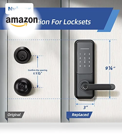 Fingerprint Smart Door Lock and Handle — Smart Home Security, Nyboer