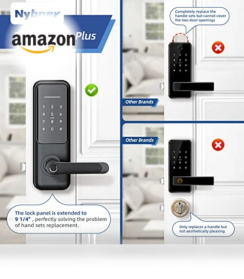 Fingerprint Smart Door Lock and Handle — Smart Home Security, Nyboer