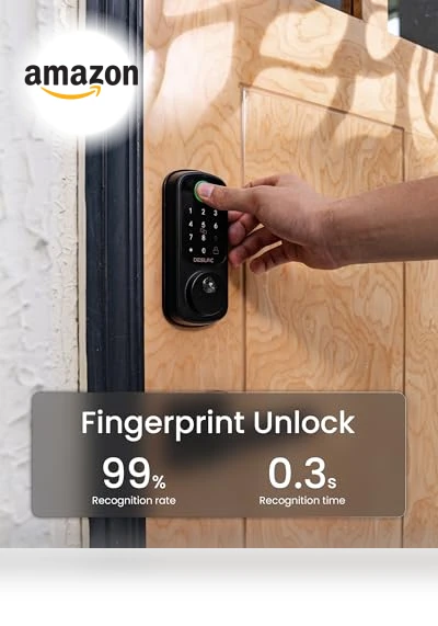 Fingerprint Smart Door Lock — Smart Home Security, DESLOC