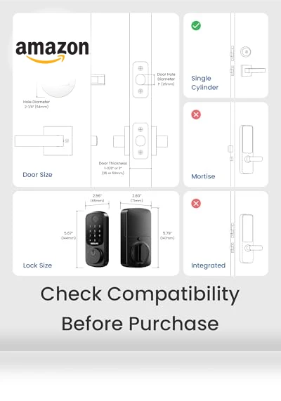 Fingerprint Smart Door Lock — Smart Home Security, DESLOC