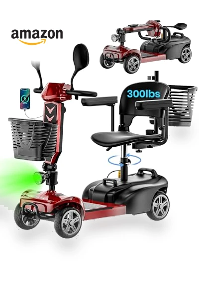 Foldable Electric Mobility Scooter — Mobility Scooters, LODSTUN