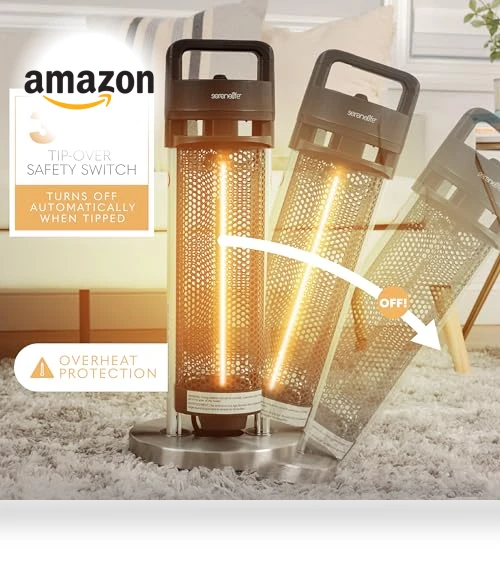 Infrared Patio Heater — Patio Heaters, SereneLife
