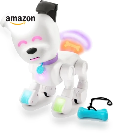 Interactive Robot Dog with Colorful LED Lights — Cameras & Monitors, WowWee