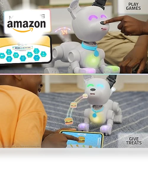 Interactive Robot Dog with Colorful LED Lights — Cameras & Monitors, WowWee