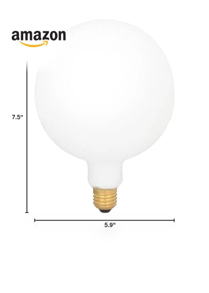 LED Large Globe Oversized Bulb — Compact Fluorescent, Liii&ARTMAN