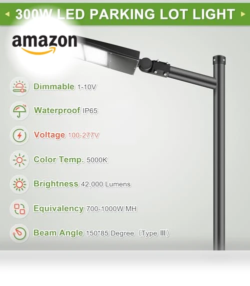 LED Parking Lot Lights — Street Lighting, LED Flying Direct