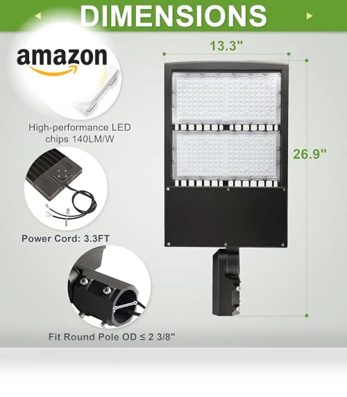 LED Parking Lot Lights — Street Lighting, LED Flying Direct