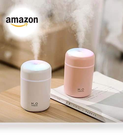 Portable Mini Humidifier — Air Moisture Control, Saunana