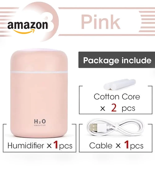 Portable Mini Humidifier — Air Moisture Control, Saunana