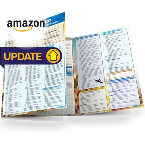 QuickStudy Reference Guide for FAA Part 107 Drone — Drones & UAV Technology, Unmanned Safety Institute