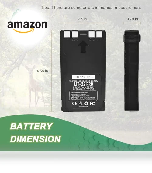 Rechargeable Lithium Battery Pack - 2 Pack — Batteries, ROYEUEU