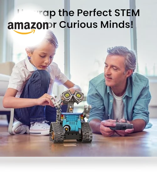 Robot Building Kit with Remote Control — Interactive Figures & Robots, Sillbird