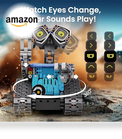 Robot Building Kit with Remote Control — Interactive Figures & Robots, Sillbird