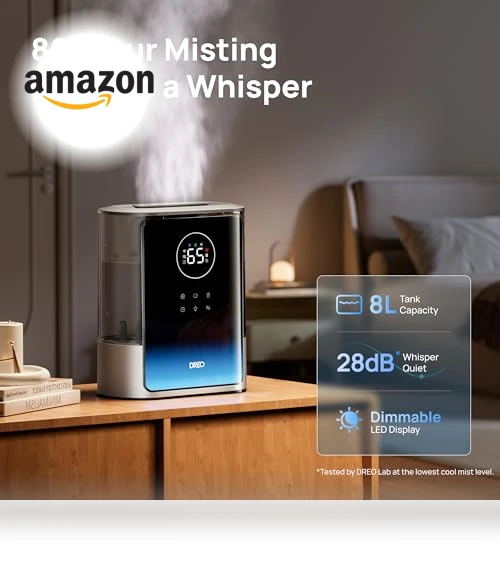 Smart Humidifiers for Bedroom — Air Moisturizers, Dreo