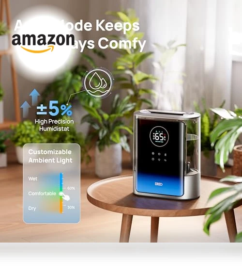 Smart Humidifiers for Bedroom — Air Moisturizers, Dreo