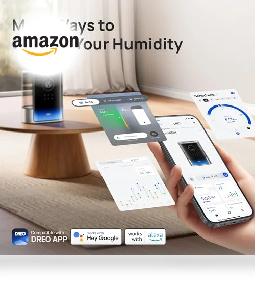 Smart Humidifiers for Bedroom — Air Moisturizers, Dreo