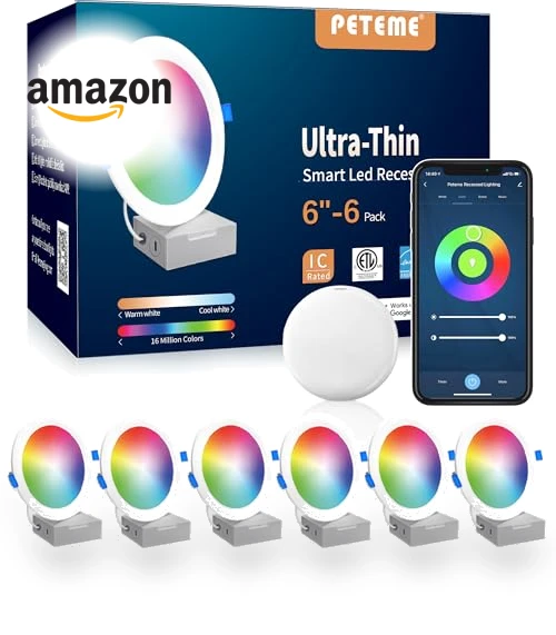 Smart LED Recessed Lighting — LED, Peteme