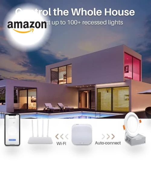 Smart LED Recessed Lighting — LED, Peteme