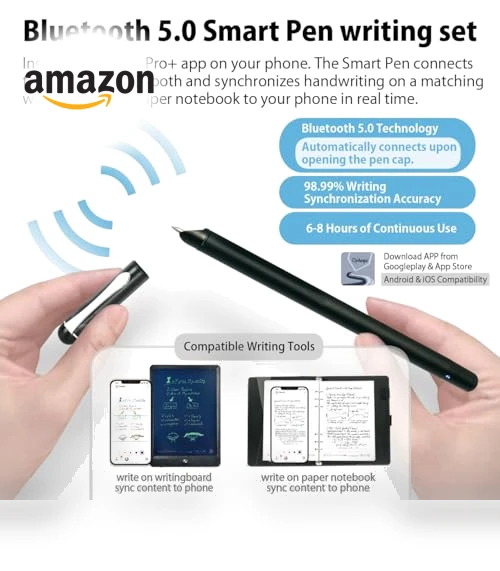 Smart Pen Notebook and Writing Board Set — Smart Writing Tools, Ophayapen