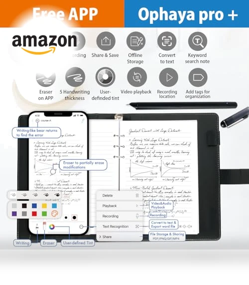 Smart Pen Notebook and Writing Board Set — Smart Writing Tools, Ophayapen