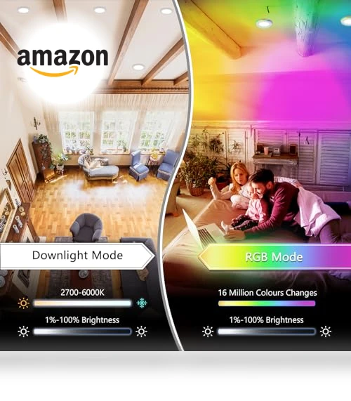 Smart Recessed Lighting — LED, CycevSun