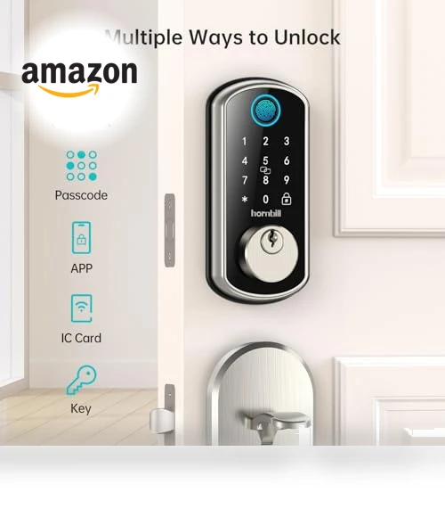 Smart WiFi Front Door Lock — Deadbolts, hornbill