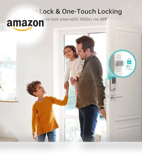 Smart WiFi Front Door Lock — Deadbolts, hornbill