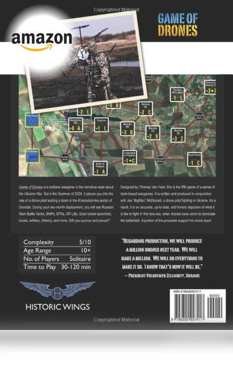 Solitaire Drone War Game — Drones & UAV Technology, Historic Wings