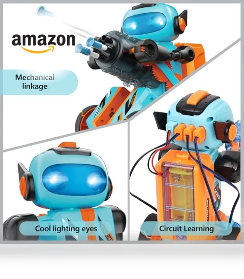 STEM Circuits Robot Building Toys — Construction Kits, Kyanio