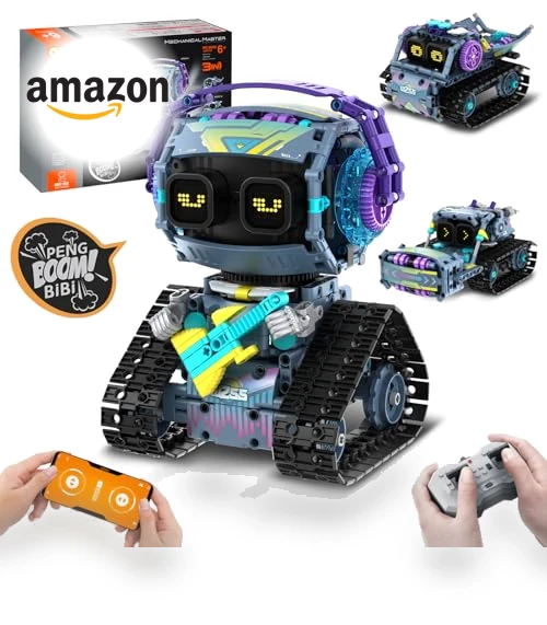 STEM Robot Building Kit for Kids — Construction Kits, QHECTTY