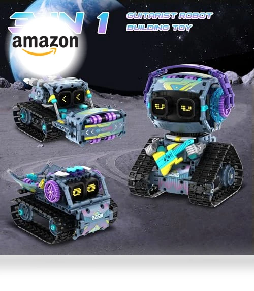STEM Robot Building Kit for Kids — Construction Kits, QHECTTY