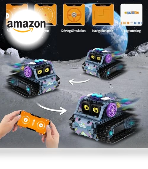 STEM Robot Building Kit for Kids — Construction Kits, QHECTTY