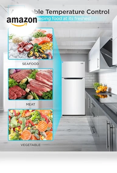 Top Mount Refrigerator with Freezer — Cooling Solutions, BLACK+DECKER