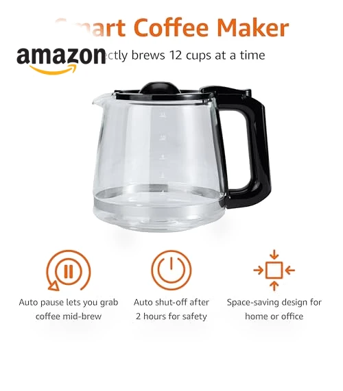 12 Cup Drip Coffee Maker — Coffee Makers, Amazon Basics