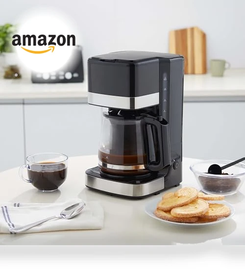 12 Cup Drip Coffee Maker — Coffee Makers, Amazon Basics