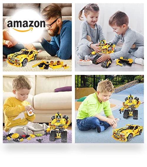 2-in-1 Build a Robot Kit — Construction Kits, Panlos