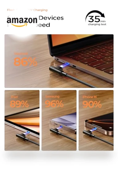240W USB C to USB C Fast Charging Cable — Charging Solutions, LISEN