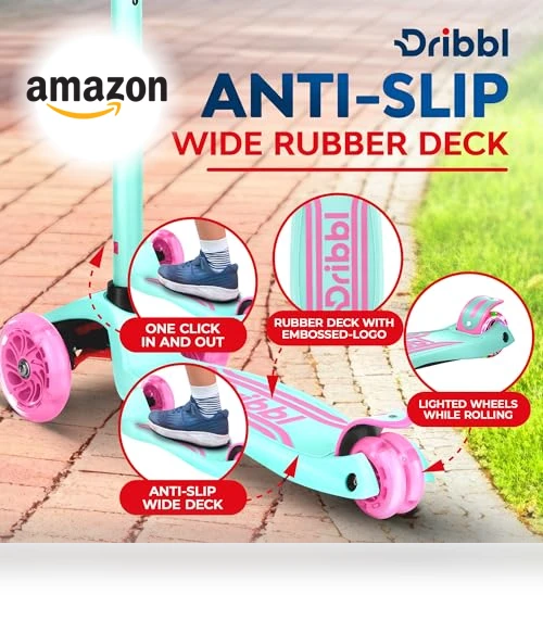 3-Wheel Kids Scooter — Kids' Bikes, Dribbl