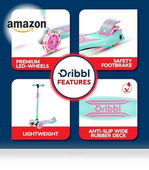 3-Wheel Kids Scooter — Kids' Bikes, Dribbl