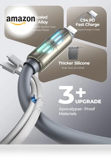 4 in 1 Charging Cable — Cables, LISEN
