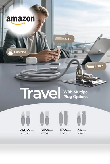 4 in 1 Charging Cable — Cables, LISEN