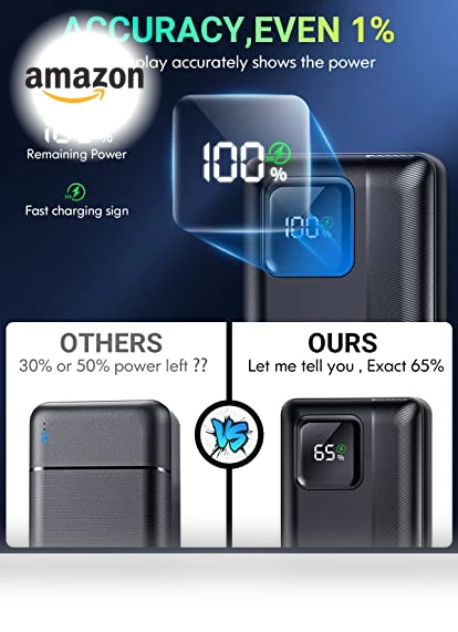 40000mAh Power Bank with PD 30W and QC4.0 Fast Charging — Mobile Power Solutions, Dongguan Xionel Electronic Technology Co., Ltd
